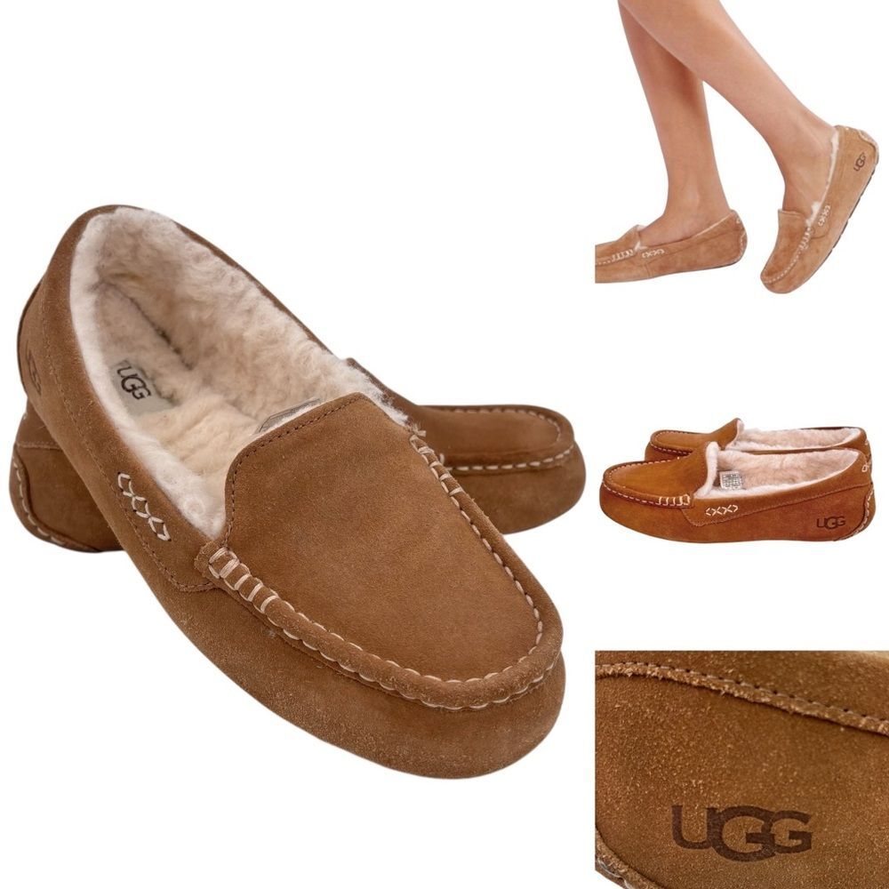 UGG Australia Ansley Classic Slipper Chestnut - 1106878 Sz. 9 - Picture 8 of 8